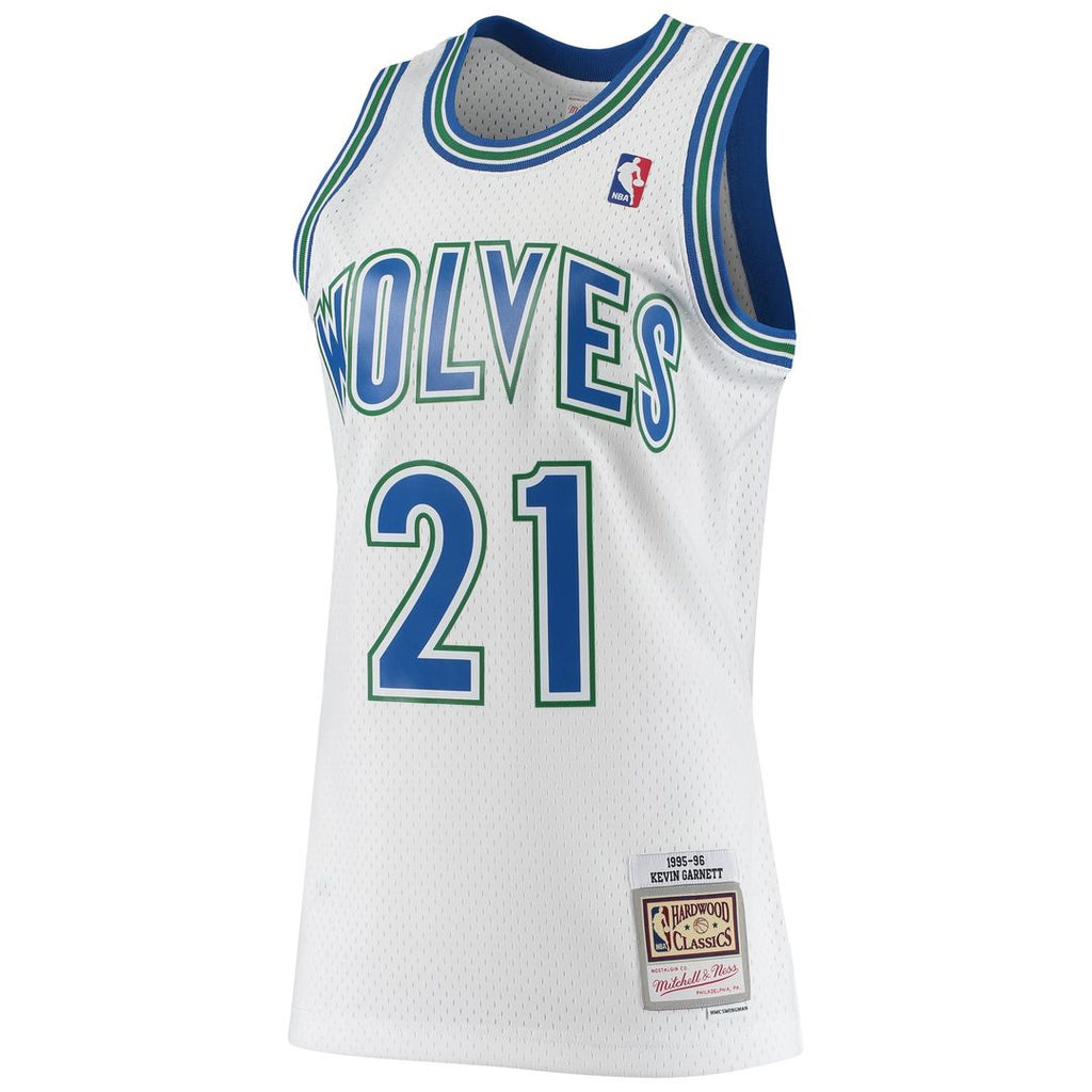 Minnesota Timberwolves Kevin Garnett Mitchell & Ness Hardwood Classics Swingman Jersey - Black