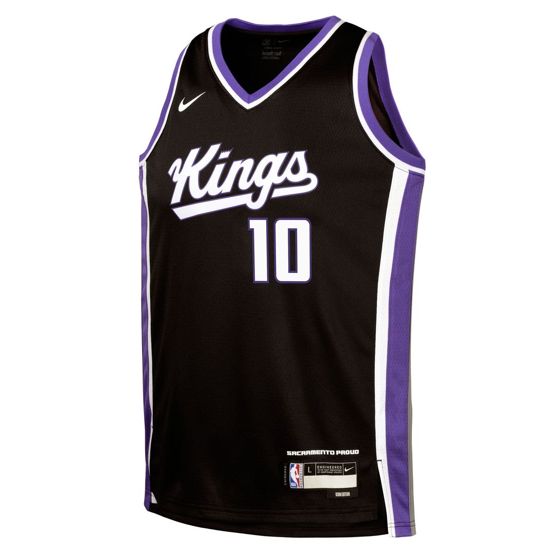 Sacramento Kings DeMar DeRozan Nike Youth Swingman Jersey - Icon Edition - Black