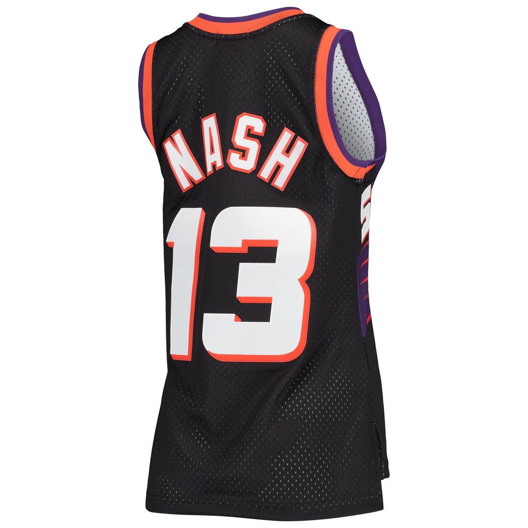Phoenix Suns Steve Nash Mitchell & Ness Women's Hardwood Classics Swingman Jersey - Black