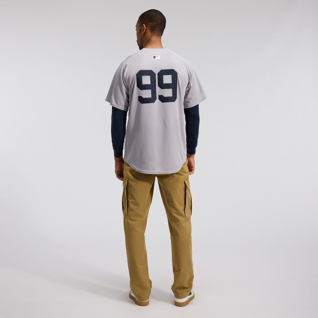 New York Yankees Aaron Judge Nike Road Limited Player Jersey - Gray