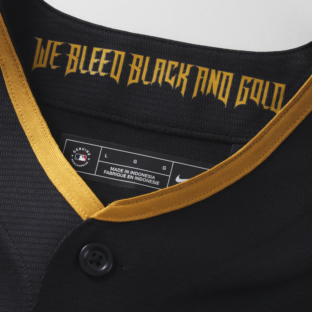 Pittsburgh Pirates Bryan Reynolds Nike 2026 City Connect Stadium Jersey - Black