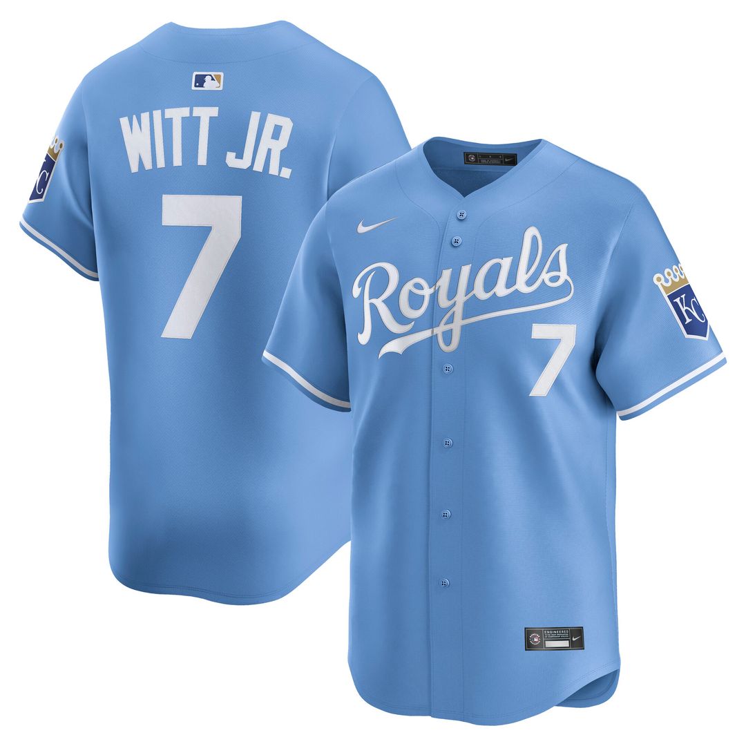 Kansas City Royals Bobby Witt Jr. Nike Home Limited Player Jersey - White