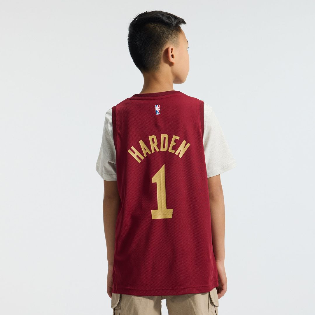 Cleveland Cavaliers James Harden Fanatics Youth Fast Break Replica Jersey - Icon Edition - Wine