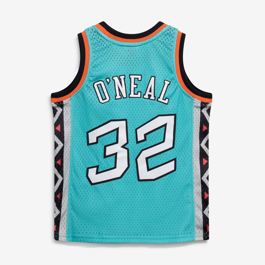 Shaquille O'Neal 1996 NBA All - Star Game Mitchell & Ness Youth Hardwood Classics Swingman Jersey - Teal