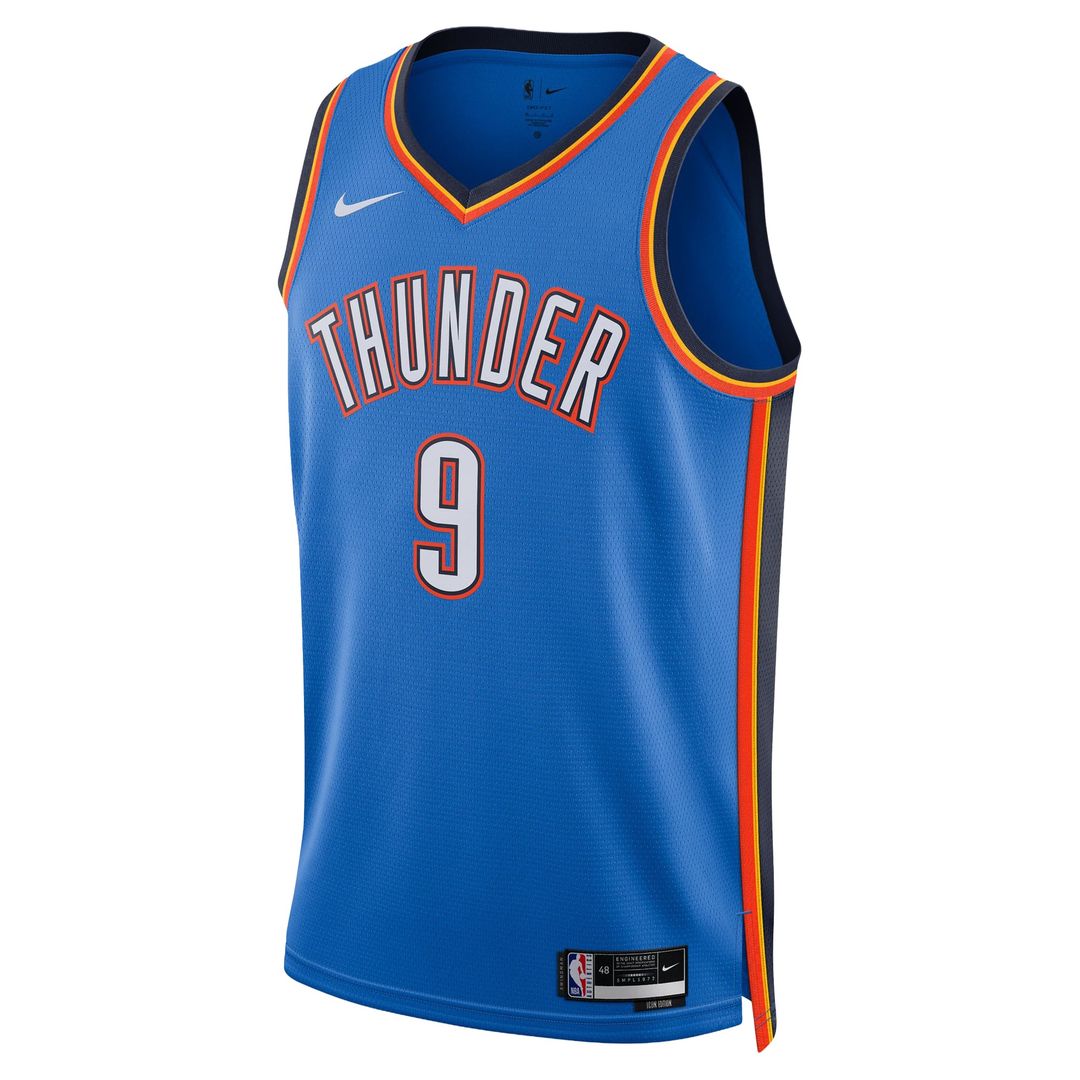 Oklahoma City Thunder Alex Caruso Nike Unisex Swingman Jersey - Icon Edition - Blue