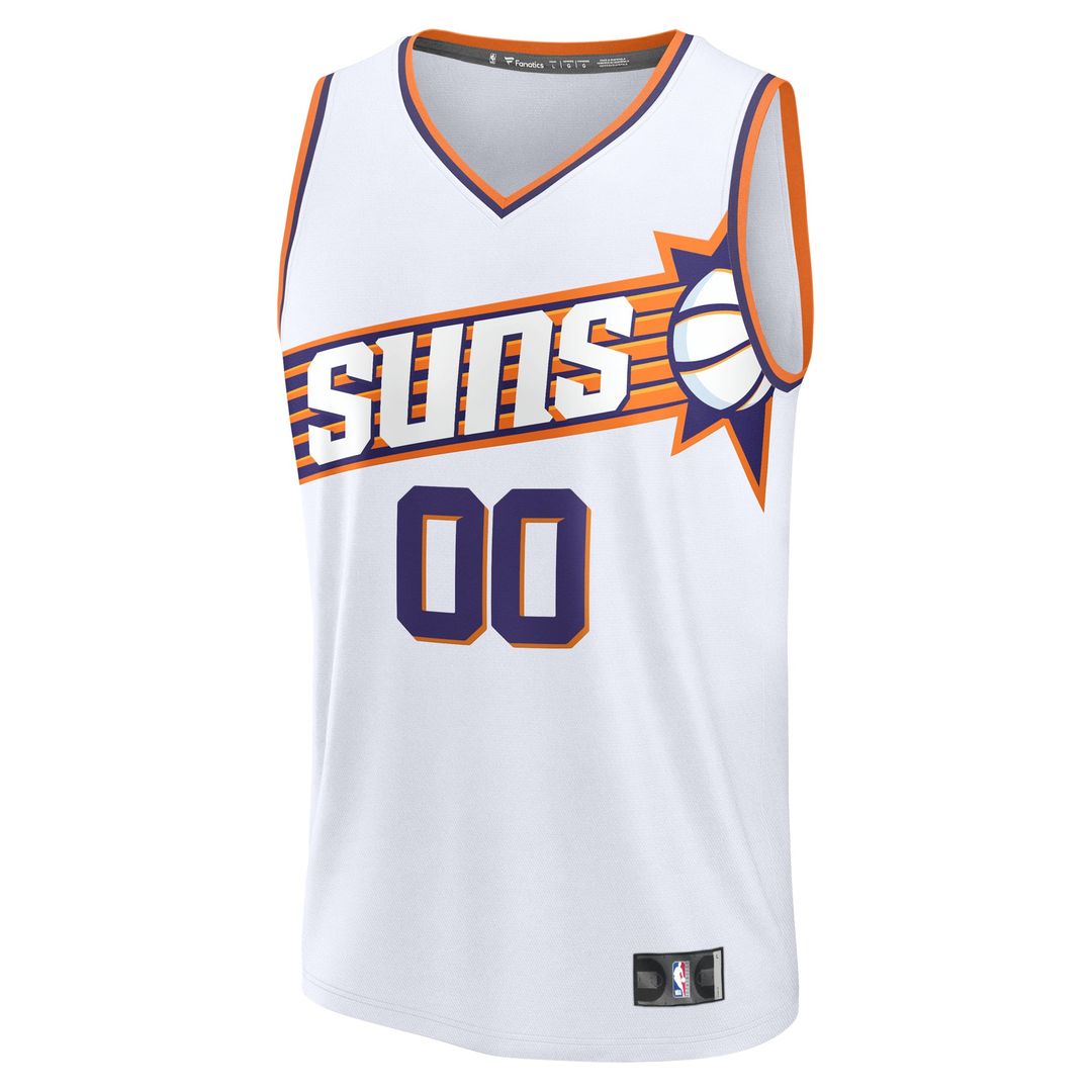 Phoenix Suns Fanatics Youth Fast Break Custom Replica Jersey - White - Association Edition