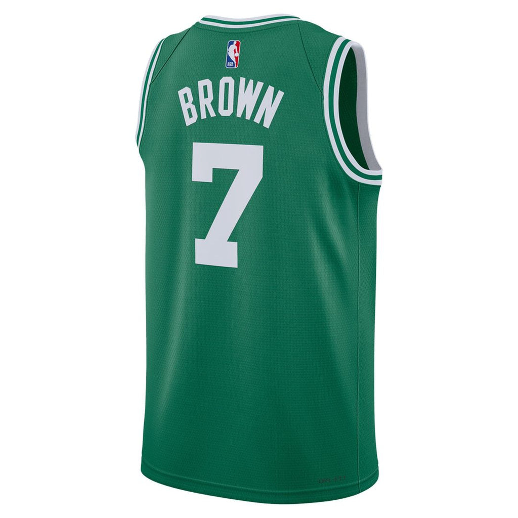 Boston Celtics Jaylen Brown Nike Unisex Swingman Jersey - Icon Edition - Kelly Green