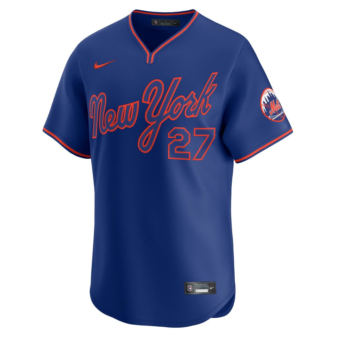 New York Mets Mark Vientos Nike Alternate Limited Player Jersey - Royal