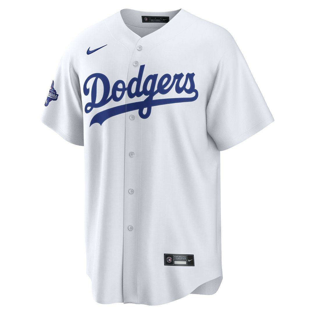Los Angeles Dodgers Enrique Hernández Nike Home 2025 World Series Champions Replica Jersey - White