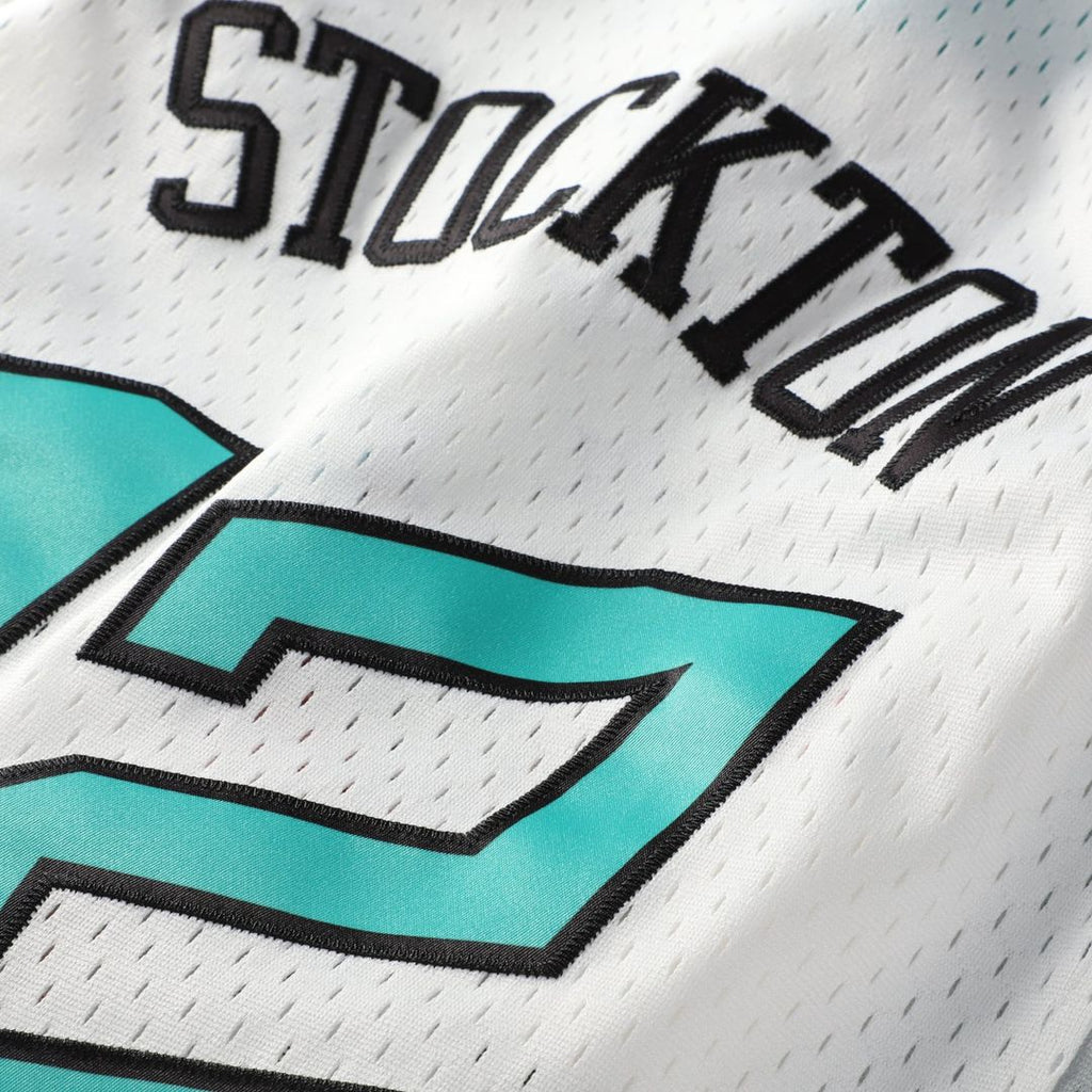 John Stockton 1996 NBA All - Star Game Mitchell & Ness Youth Hardwood Classics Swingman Jersey - White