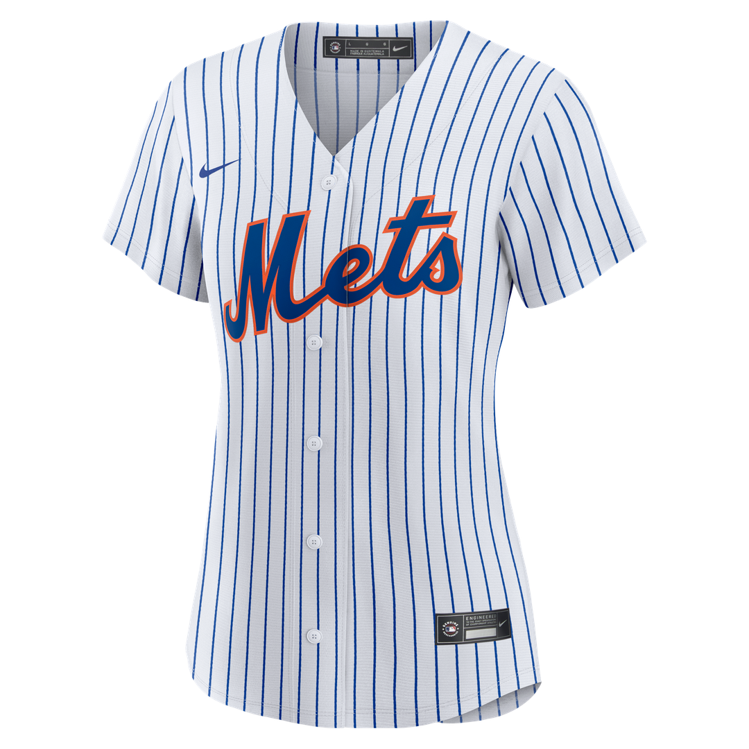 New York Mets Freddy Peralta Nike Women's Home Replica Jersey - White